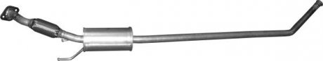 Труба глушника приймальна для kia picanto ii 1.0 /2011 - 0/0 POLMOSTROW 47.78