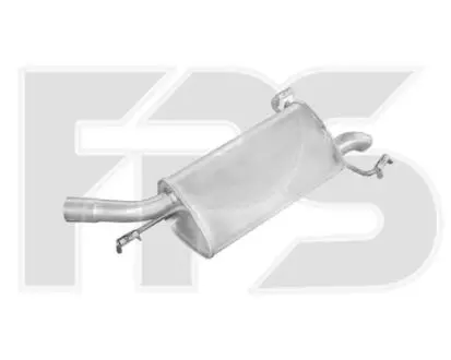 Глушитель POLMOSTROW FP 5023 G33