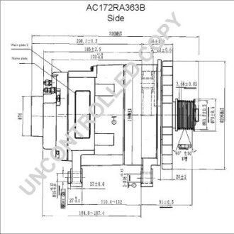 Генератор Prestolite AC172RA363B