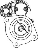 Стартер Prestolite M93R3017SE