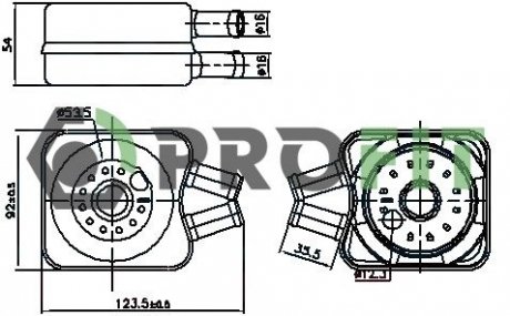 Радиатор масляный PROFIT 1745-0062