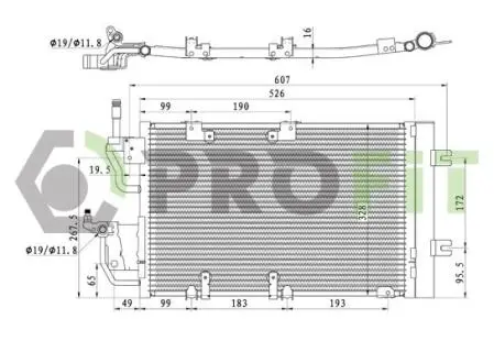 Конденсатор, кондиционер PROFIT 1770-0373