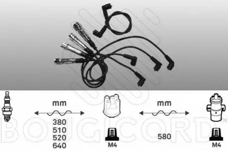 Комплект проводов зажигания PROFIT 1801-0078