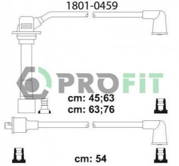 Комплект проводов зажигания PROFIT 1801-0459 (фото 1)