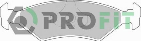 Комплект тормозных колодок, дисковый тормоз PROFIT 5000-0206