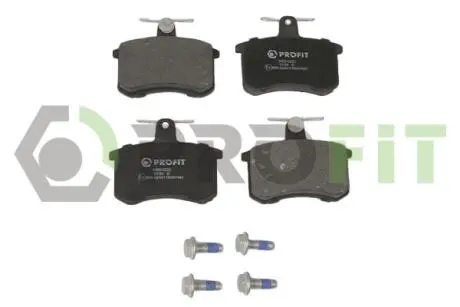 Комплект тормозных колодок, дисковый тормоз PROFIT 5000-0222