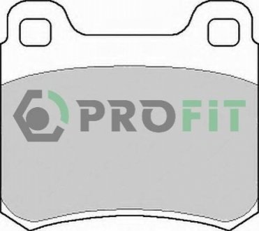 Комплект тормозных колодок, дисковый тормоз PROFIT 5000-0328 (фото 1)