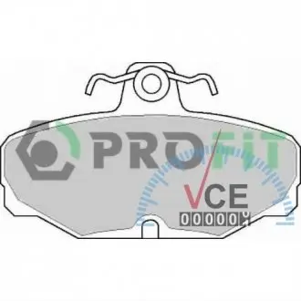 Тормозные колодки PROFIT 5000-0408