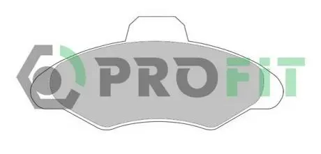 Комплект тормозных колодок, дисковый тормоз PROFIT 5000-0617