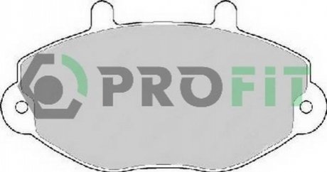 Комплект тормозных колодок, дисковый тормоз PROFIT 5000-0701