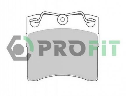 Комплект тормозных колодок, дисковый тормоз PROFIT 5000-0722 (фото 1)
