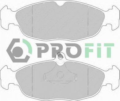 Комплект гальмівних колодок, дискове гальмо PROFIT 5000-0732 (фото 1)