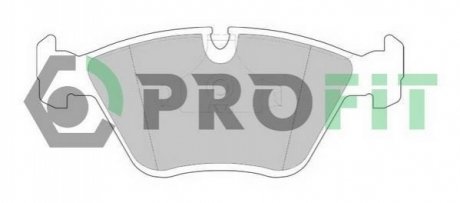 Комплект гальмівних колодок, дискове гальмо PROFIT 5000-0779