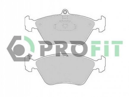Комплект тормозных колодок, дисковый тормоз PROFIT 5000-0901 (фото 1)