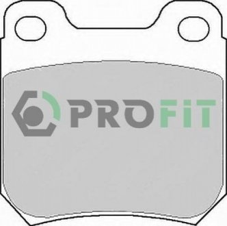 Комплект гальмівних колодок, дискове гальмо PROFIT 5000-0973