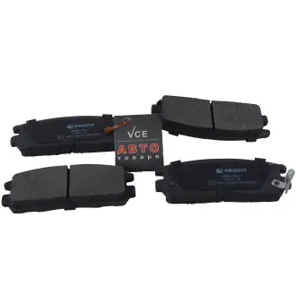 Комплект гальмівних колодок, дискове гальмо PROFIT 5000-1017