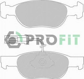 Комплект тормозных колодок, дисковый тормоз PROFIT 5000-1040