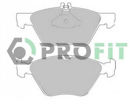 Комплект тормозных колодок, дисковый тормоз PROFIT 5000-1050