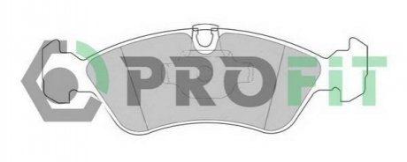 Комплект тормозных колодок, дисковый тормоз PROFIT 5000-1067 (фото 1)