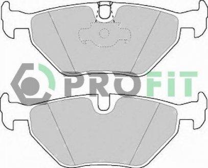Комплект тормозных колодок, дисковый тормоз PROFIT 5000-1075 (фото 1)