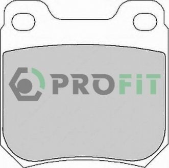 Комплект тормозных колодок, дисковый тормоз PROFIT 5000-1117 (фото 1)