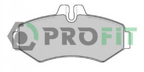 Комплект тормозных колодок, дисковый тормоз PROFIT 5000-1306 (фото 1)