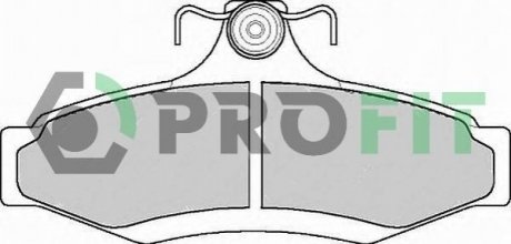 Комплект тормозных колодок, дисковый тормоз PROFIT 5000-1336