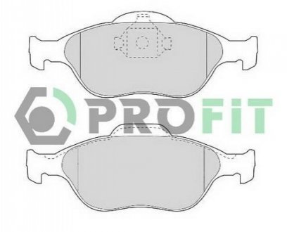 Комплект тормозных колодок, дисковый тормоз PROFIT 5000-1394 (фото 1)