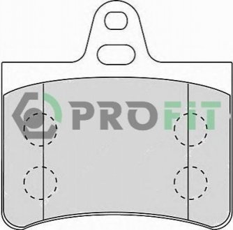 Комплект тормозных колодок, дисковый тормоз PROFIT 5000-1413