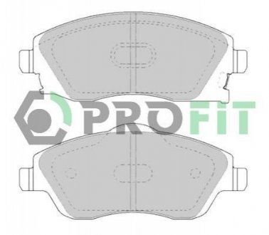 Комплект тормозных колодок, дисковый тормоз PROFIT 5000-1424 (фото 1)