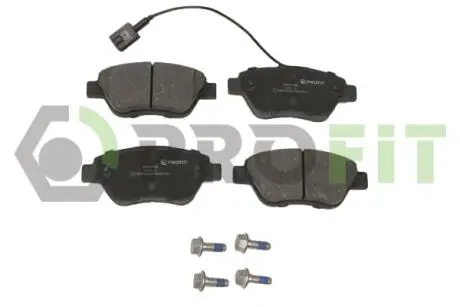 Комплект тормозных колодок, дисковый тормоз PROFIT 5000-1466