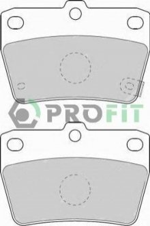 Комплект тормозных колодок, дисковый тормоз PROFIT 5000-1531
