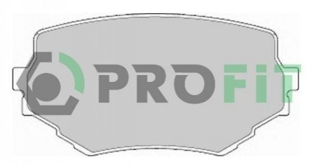 Комплект гальмівних колодок, дискове гальмо PROFIT 5000-1565