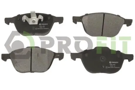Комплект тормозных колодок, дисковый тормоз PROFIT 5000-1594