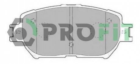 Комплект тормозных колодок, дисковый тормоз PROFIT 5000-1620 (фото 1)