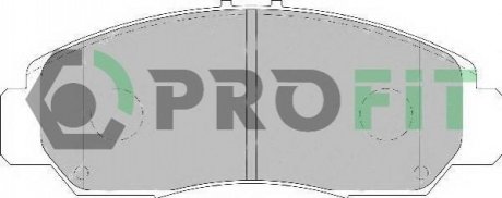 Комплект гальмівних колодок, дискове гальмо PROFIT 5000-1669