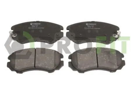 Комплект тормозных колодок, дисковый тормоз PROFIT 5000-1733