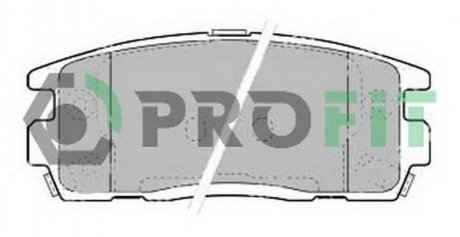 Комплект гальмівних колодок, дискове гальмо PROFIT 5000-1935
