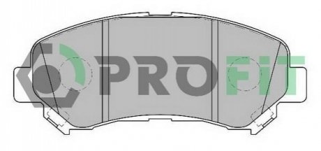 Комплект тормозных колодок, дисковый тормоз PROFIT 5000-2011