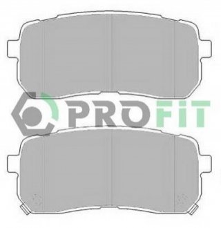 Комплект тормозных колодок, дисковый тормоз PROFIT 5000-2026