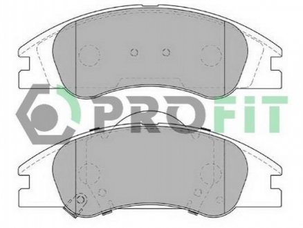 Комплект тормозных колодок, дисковый тормоз PROFIT 5000-2050 (фото 1)