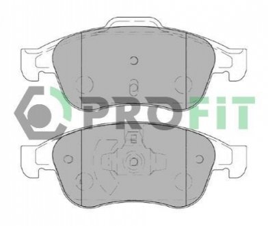 Комплект тормозных колодок, дисковый тормоз PROFIT 5000-4180
