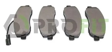 Комплект тормозных колодок, дисковый тормоз PROFIT 5000-4347