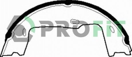 Комплект тормозных колодок PROFIT 5001-0227 (фото 1)