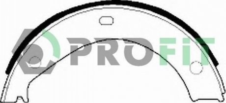 Комплект тормозных колодок PROFIT 5001-0272 (фото 1)