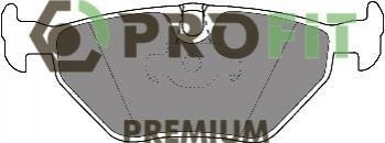 Комплект тормозных колодок, дисковый тормоз PROFIT 5005-1075 (фото 1)