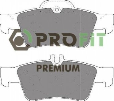 Комплект тормозных колодок, дисковый тормоз PROFIT 5005-1526
