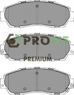 Комплект тормозных колодок, дисковый тормоз PROFIT 5005-2010