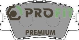 Комплект гальмівних колодок, дискове гальмо PROFIT 5005-2015