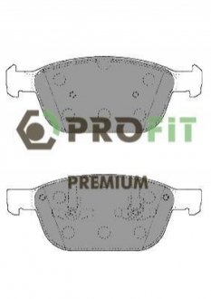 Комплект тормозных колодок, дисковый тормоз PROFIT 5005-4238 (фото 1)